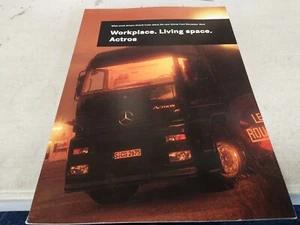 Camiones Mercedes Benz Actros 1996 folletos de ventas originales - Imagen 1 de 10