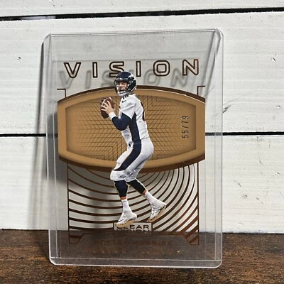 PEYTON MANNING 2016 PANINI CLEAR VISION #18 BRONZE VISION PARALLEL #55 /79  - Image 1 of 2