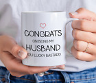 Congrats On Being My Husband Valentine Coffee Mug Custom Mug Valentine Gift