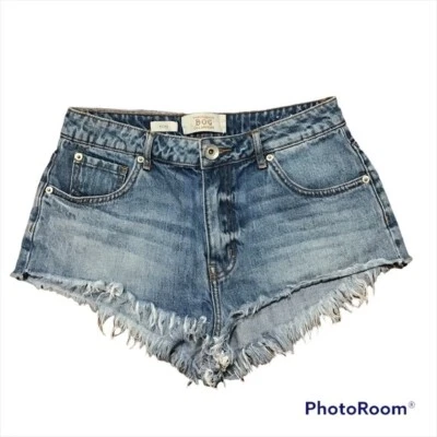 Shorts jeans curto desgastado Band of Gypsies - Imagem 1 de 4