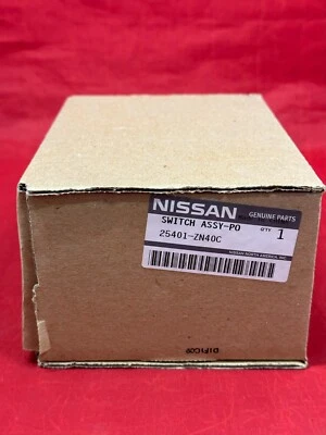 07-13 INTERRUPTOR VENTANA ELÉCTRICA PRINCIPAL HÍBRIDO NISSAN ALTIMA BASE S NUEVO P/N 25401 ZN40C Foto 1 de 2