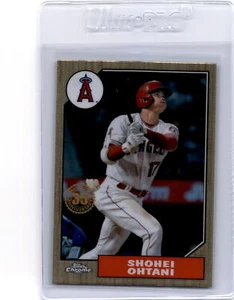2022 Topps Chrome 1987 Topps Baseball Shohei Ohtani - Picture 1 of 2