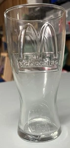 Vintage 1992 McDonald's Embossed 16 oz. Clear Soda Drinking Glass - Picture 1 of 2