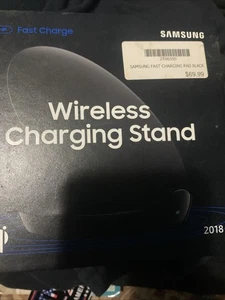 Samsung Wireless Charging Stand Fast Charge /Black EP-NG930 - Picture 1 of 4