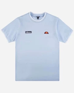 Ellesse BELVIDER T Shirt Light Blue | Live Forever Collection - Picture 1 of 5