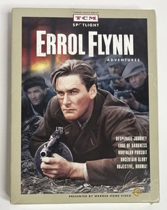 TCM Spotlight: Errol Flynn Adventures (DVD, 5-Disc Set, 2010) 5 Films - Foto 1 di 4