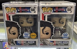 Sosuke Aizen Bleach Funko Pop! Funko Exclusive Chase! #1840 & #1840 Funko Exc. - Picture 1 of 7