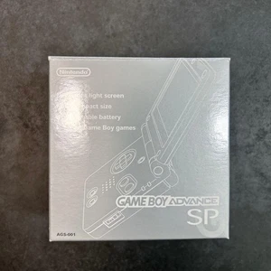 Nintendo Game Boy Advance SP Grau Konsole Top Zustand - Bild 1 von 10