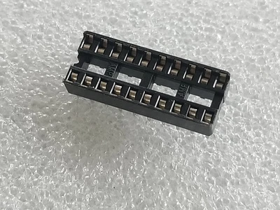 Lot 10 pcs CAMBION / MIDLAND ROSS 20 PINS DIP IC SOCKET 10mm x 25mm - USA made - Imagem 1 de 4