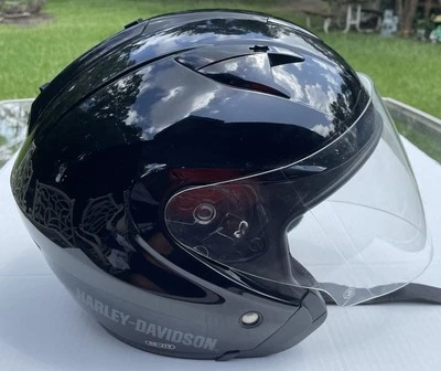 Harley-Davidson Helmet HD-J1V  XXL Black Full Face Clear Shield & Sun Shield - Image 1 of 4