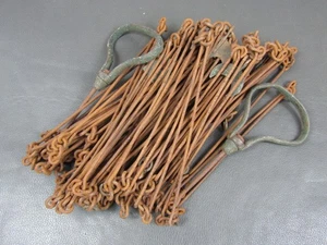 Vintage steel & brass 66ft surveyors gunter's land chain - Picture 1 of 7