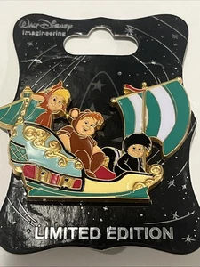 Disney Imagineering Pin Peter Pan LE300 LE 300 New On Card MINT v28 - Picture 1 of 3