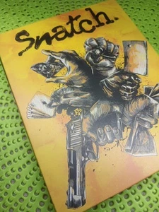 SNATCH Steelbook Blu-Ray DVD OOP Limited Ed Guy Richie Best Buy Project POP ART - Picture 1 of 12