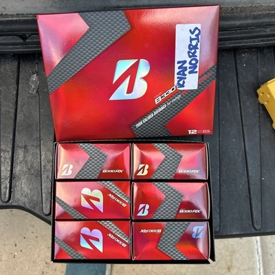 Мячи для гольфа Bridgestone Tour B330-RX, 1 дюжина белых мячей - Изображение 1 из 2