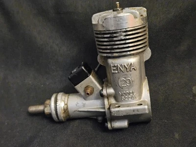 Enya .29 Model 5224 R/C Engine – Strong Compression – Vintage Glow Motor Japan - Image 1 of 4