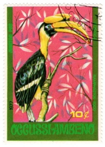 (I.B) Timor Cinderella : Occussi-Ambeno 10c (Birds Series) - Picture 1 of 1