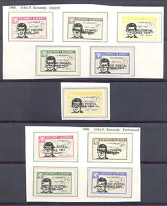 GREAT BRITAIN LOCAL ALDERNEY 1971- 10 ST. = POSTAL STRIKE=KENNEDY = ** MNH VF  - Picture 1 of 1