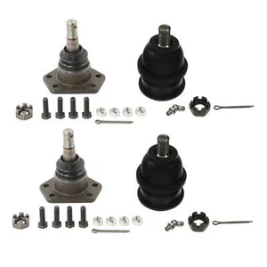 Moog Front Upper Lower Ball Joints Kit 4 PC For Chevelle GTO Camaro Nova Cutlass - Picture 1 of 8