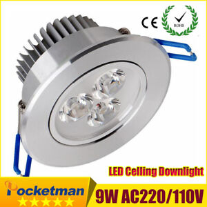 9w/12w/15w Recessed LED Ceiling Lamp Downlight Spotlight Home Lighting AC85-265V