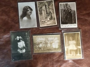 Konvolut antiker Ansichtskarten, um 1910 - Briefwechsel Anfang 20. Jahrhundert - Bild 1 von 5