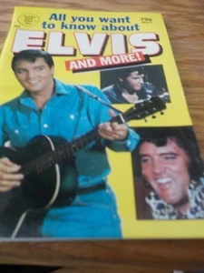 Elvis Presley - All You Want To Know About Elvis & More Book  5" by 3" Mini Mag - Picture 1 of 1