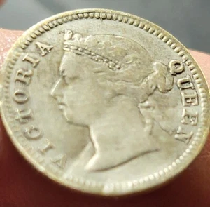 Maurice - Adm. Britannique - Victoria - 1897 - 10 cents argent - TTB - Picture 1 of 2