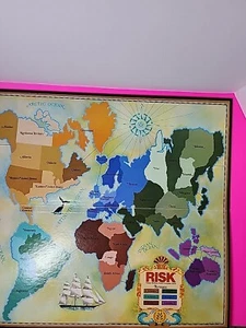 Vintage 1975 Risk Game Board Replacement Board - Picture 1 of 9