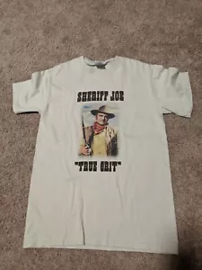 Vintage T-shirt Sheriff Joe 'True Grit' Maricopa Arizona Tan small sm s - Picture 1 of 3