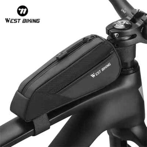Bike Bag Ultralight Top Front Tube Frame Triangle Bag Portable Water Repellent - Picture 1 of 23