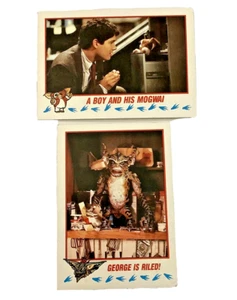Juego de 2 tarjetas coleccionables vintage Gremlins 2: The New Batch (1990 Topps) #29 y #40 - Imagen 1 de 6