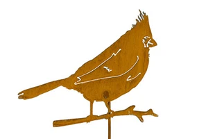 Cardinal Bird Art | Bird Lover Gift | Red Cardinal Metal Art | Garden Gifts - Picture 1 of 4