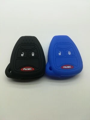 2*Cubierta de llave remota para JEEP WRANGLER BRÚJULA CHRYSLER ASPEN PT CRUISER DODGE RAM Foto 1 de 4
