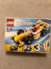 Lego Creator 3 In 1, 31002, 6-12 Yrs, Racing Car Plus 2 Others, Box Squashed