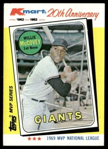 1982 Topps Kmart 20th Anniversary #16 Willie McCovey HOF - Picture 1 of 2