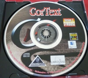 *PC Software CD-ROM CorText Version 2 Symbiose - Larousse - Photo 1/1