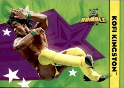 Kofi Kingston 2010 Topps Rumble Pack Card #24 - Image 1 of 2
