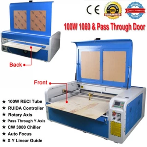 100W 1060 DSP CO2 Lasergravurmaschine Autofokus XY Linearführung RECITube Poland - Bild 1 von 10