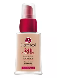 DERMACOL 24H KONTROL MAKE UP FOUNDATION LANG ANHALTEND Q10 30ML MAKE-UP - Bild 1 von 3
