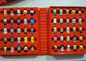 MIGHTY BEANZ - BULK LOT OF 50 - PRE-LOVED with Red Folder - Picture 1 of 10