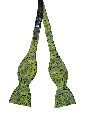 1570) PAJARITA HOMBRE BRUNO PIATTELLI 100% SEDA HECHA EN CHINA Foto 1 de 3