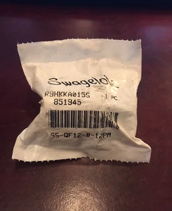 ⚡️NEW SEALED⚡️👀 Swagelok SS-QF12-B-12PM Full Flow Quick Connect Body - Picture 1 of 3