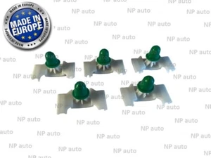 5X VW MOLDURA LATERAL PLÁSTICO MOLDURA CLIPS RETENCIÓN SUJETADOR 1H0853585A (318) - Imagen 1 de 3