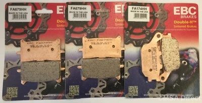 EBC Fritté avant Et Plaquette Frein Arrière Pour Honda CRF1000/CRF1100 Africa - Image 1 of 4