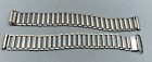 USED 15.5 MM MILITARY LADDER STEEL WATCH STRAP BRACELET BAND