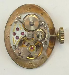 Vintage Zenith 17 Jewel Mechanical Wristwatch Movement - Sold For Parts / Repair - Picture 1 of 6