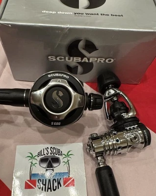 SCUBAPRO S600+MK25 EVO REGULATOR BULLETPROOF WITH ORIGINAL BOX - Image 1 of 4