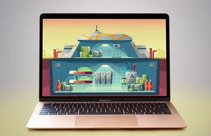 VERY GOOD Apple MacBook Air RETINA 13" i5 3.6GHz Turbo 8GB RAM 256GB SSD - GOLD - Afbeelding 1 van 12