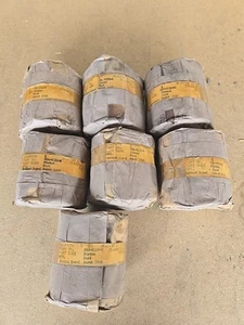 7 New NOS Genuine Ford 09A-6110-C Pistons Packaged For Military Cosmoline 1946 - Picture 1 of 3