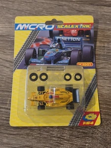 Scalextric Micro Jordan Peugeot Formula 1 #11 Slot Car Brand NEW On Card - Picture 1 of 1