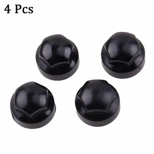 Stop Bolt Covers Steering 45619-36010 4pcs/set Black Parts Replacement - Picture 1 of 10